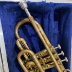 Vintage 1958 Olds Ambassador Cornet W Frank Holton Collegiate Mouthpiece   Case