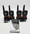 4 X Cobra Acxt645 Waterproof Walkie Talkies 35-mile Rechargeable 2-way Radio