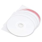 50 Clear Mini Lp Anti-static 3 Mil Plastic Cd Inner Sleeves For 5inch White