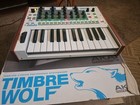 Akai Timbre Wolf 4 Voice Analog Polysynth Midi Sequencer In Box Power Supply Vgc