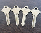 Schlage Key Blanks   12-1347   44-1458  2-l  4-1468 Total 62 Key Blanks In Box