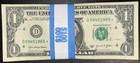 One Dollar Star Note Replacement Bills Lot Of 100 Series  cleveland   d  Seal 