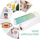 Htvront Clear Htv Vinyl Sublimation Glossy matte For Light-colored Cotton Fabric