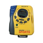 Vintage Sony Walkman Sports Tv Fm Am Cassette Wm-fs495 Belt Clip Tested   Works