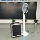 Mirror Photo Booth W 13 3in Touch Screen   Flight Case Selfie Photobooth Machine
