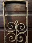 Heavy Antique Cast Iron Fence Porch Architectural Salvage Decor  38  Vtg Rare