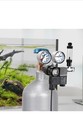 Fzone Aquarium Co2 Regulator Dc Solenoid With Bubble Counter And Check Valve    