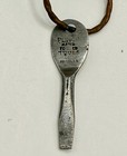 Vintage J100 Plomb Hand Forged Tools Los Angeles Screwdriver Key  Copper Keyring