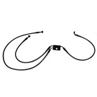 Brake Lines Kit W abs Upper Lower For Harley Dyna Low Rider Fat Bob Dual Disk