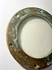 Vintage Brass Ship Boat Salvage Porthole Window Nautical Beach Maritime Decor  1