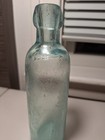 Antique Arrow Embossed Mystery Blob Top Bottle Brooklyn New York