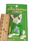 1987 New Spuds Mackenzie Lapel Pin Bud Light Beer Wears Green Logo Shirt   Hat