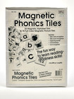 New Vintage 1990 Educational Insights 104 Piece Magnetic Phonics Tiles Set-1783a
