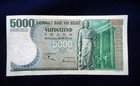1973 Belgium Rare Banknote 5000 Francs Vf P137 High Quality