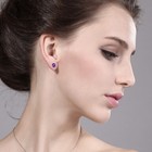 Gemstone Birthstone Yellow Gold Plated Stud Earrings For Women Men   1 50 Cttw