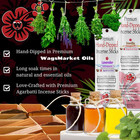 Premium Hand Dipped Incense Sticks  You Choose The Scent  100-12in Sticks   pink