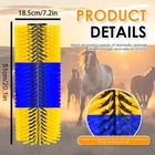 4x Livestock Scratch Brush Cattle Brush  Relieves Itching And Cleansing For Cows