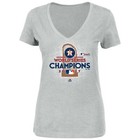Houston Astros Women s Majestic 2017 World Series Champions V-neck Tee T-shirt