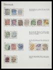 Denmark W  Faroe Greenland 1851-1970 Mnh Mh Used 2 Albums Stamp Collection