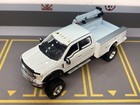 2020 Ford F-450 Diesel Lifted 4x4 Service Truck 1 64 Diecast Custom Greenlight