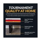 9 Foot Shuffleboard Table With Padded Gutters  Leg Levelers  8 Pucks And Wax