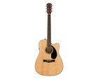 Open Box Fender Cd-60sce Dreadnought A e Guitar - Natural W  Walnut Fb