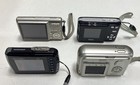 Assorted Compact Digital Camera Lot Of 4