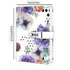  Diary With Lock  Secret Lockable Journal  A5 Pu Leather Journal With Purple