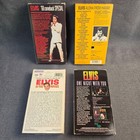Vintage Elvis Presley Vhs Lot 4  68 Comeback Aloha Hawaii In Movies One Night