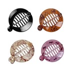 4 Pcs 2 5  Banana Hair Clips - Classic Fishtail Clincher Combs - Ponytail