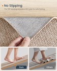 Songmics Home Runner Rug 2 5x10 Ft  Washable Area Rug For Living Room  Non-sl