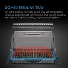 Heavy Duty Large Humidity Dome With Samsung Lm301h Evo Led Light Bars   Heat Mat