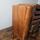 Rare Vintage Sears Silvertone Model R 1591 Tombstone Radio 1940 Works Read 