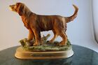 Vintage House Of Lloyd Golden Retriever Dog Statuette 7 Inches Long Wood Base