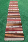 Turkish Rug 28  x150   Oriental Rug Runner Kilim Corridor Kilim Hallway Rug
