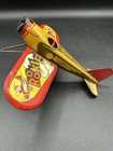 Marx Rookie Pilot Airplane Vintage Wind Up Tin Litho Toy Missing Driver Works