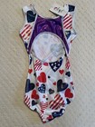 Youth Girls Gymnastics Leotard Size 14 Nwt