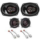 Cerwin Vega Front And Rear Door Speaker Upgrade For 2002 - 2008 Dodge Ram 1500