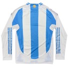 Adidas Argentina  24 25 Authentic Long Sleeve Soccer Jersey  Size Medium Ip8383