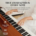 Digital Piano 88 Key Semi Weighted Keyboard full-size Electric Piano  2288xy7