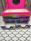 Vintage Lisa Frank Rainbow Matinee Jewelry Stationary Puppy Kitty Box