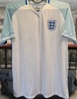 Wayne Rooney Signed England Jersey White  10 L - Beckett Certified Autograph Coa