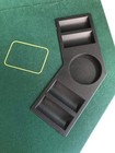 48  Octagon Folding Poker Table Top  8 Player Casino Texas Hold em Poker Layo   