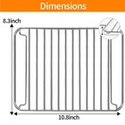 Gwyxc Countertop Toaster Oven Replacement 10 8  x8 3   Rack For 4 Slice