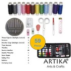 59-piece Travel Sewing Kit With Scissors Thread   Accessories