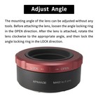 Xpimage Lens Mount Adapter For M42 Screw Thread Lens To Sony E Mount Camera