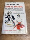 The Official Mixer   s Manual Patrick Gavin Duffy James Beard Vintage Cocktail W 