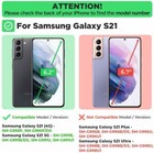 For Samsung Galaxy S21  2021  Hard Hybrid Magnetic Kickstand Case Military Cover