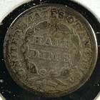 1853 Arrows At Date  H10c Liberty Seated Half Dime  84174 