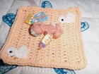 Polymer Clay Dollhouse Miniature Baby  Brianna